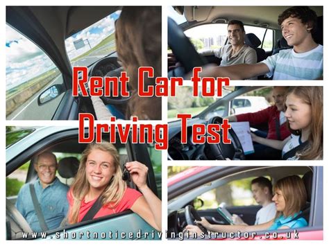 rental cars for driving test